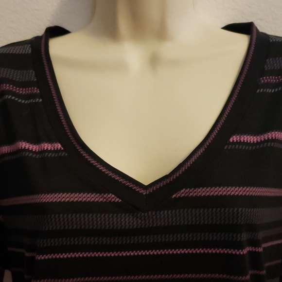 LuLaRoe XL Extra Large Striped Top T Shirt - Picture 3 of 8